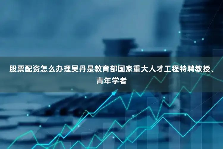 股票配资怎么办理吴丹是教育部国家重大人才工程特聘教授、青年学者
